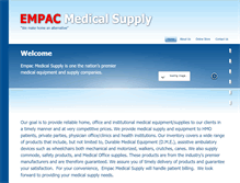 Tablet Screenshot of empacmedical.com